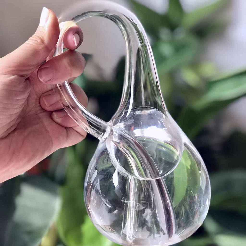 A Four-Dimensional Space Glass Klein Bottle | Glass Art Craft, Mathematical Model, Ideal for Day and Teacher'S Day Gifts, Student Mathematics Geometry Teaching, Home Desktop Decoration