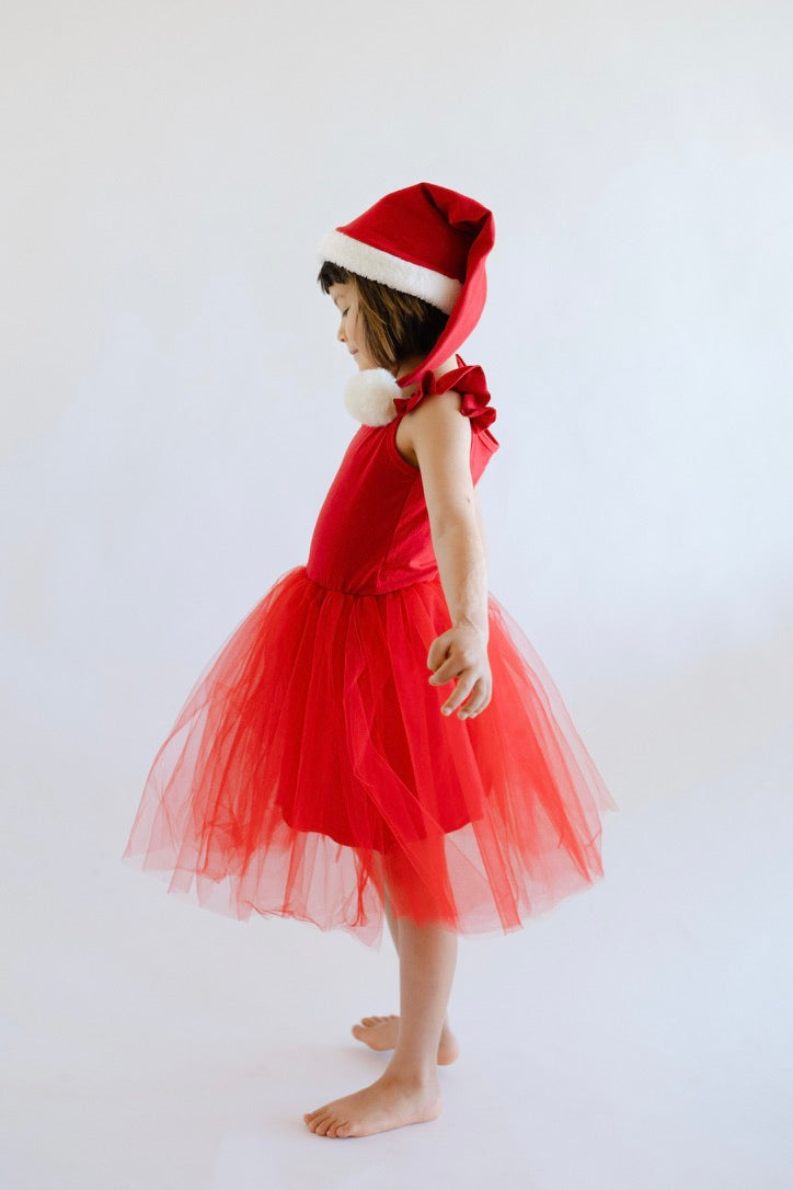 Red Elf Holiday Dress by Band of the Wild