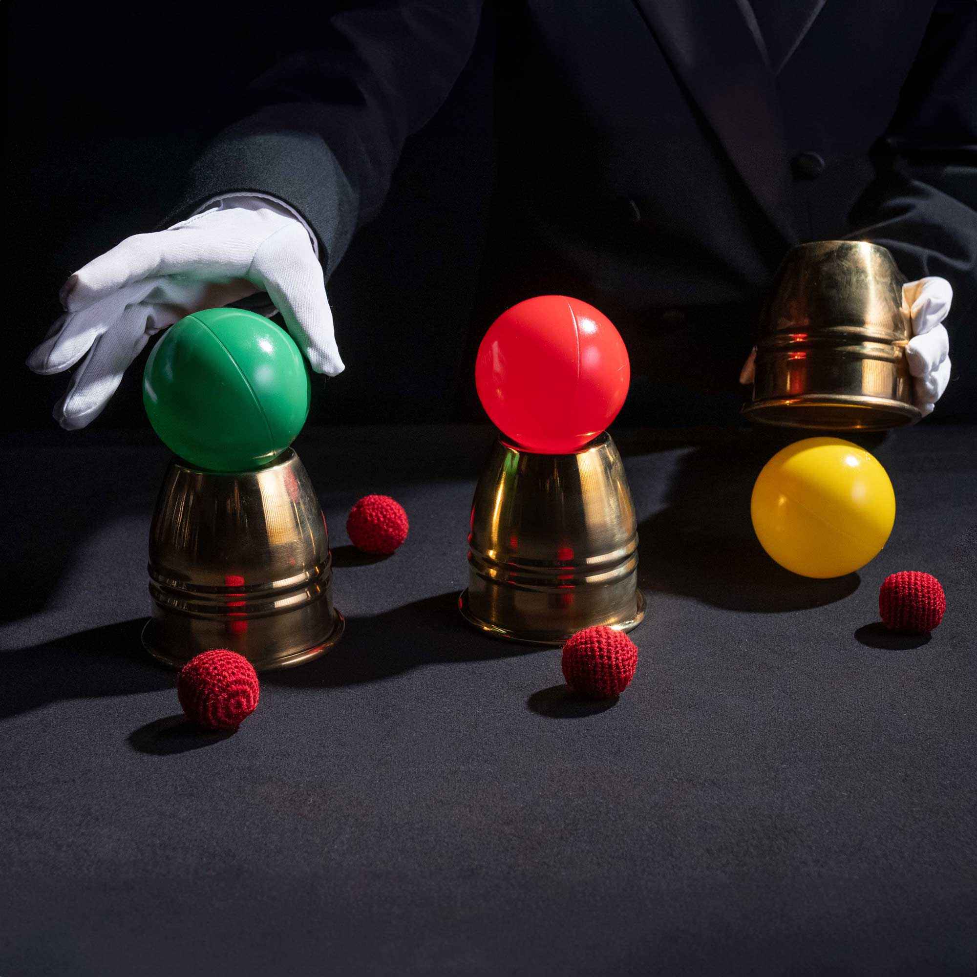 Giant Cups and Balls Magic Routine for Stunning Performances - Big Tim's Magic Emporium