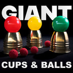 Giant Cups and Balls Magic Routine by Magic Makers