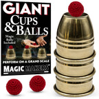 Giant Cups and Balls Magic Routine by Magic Makers