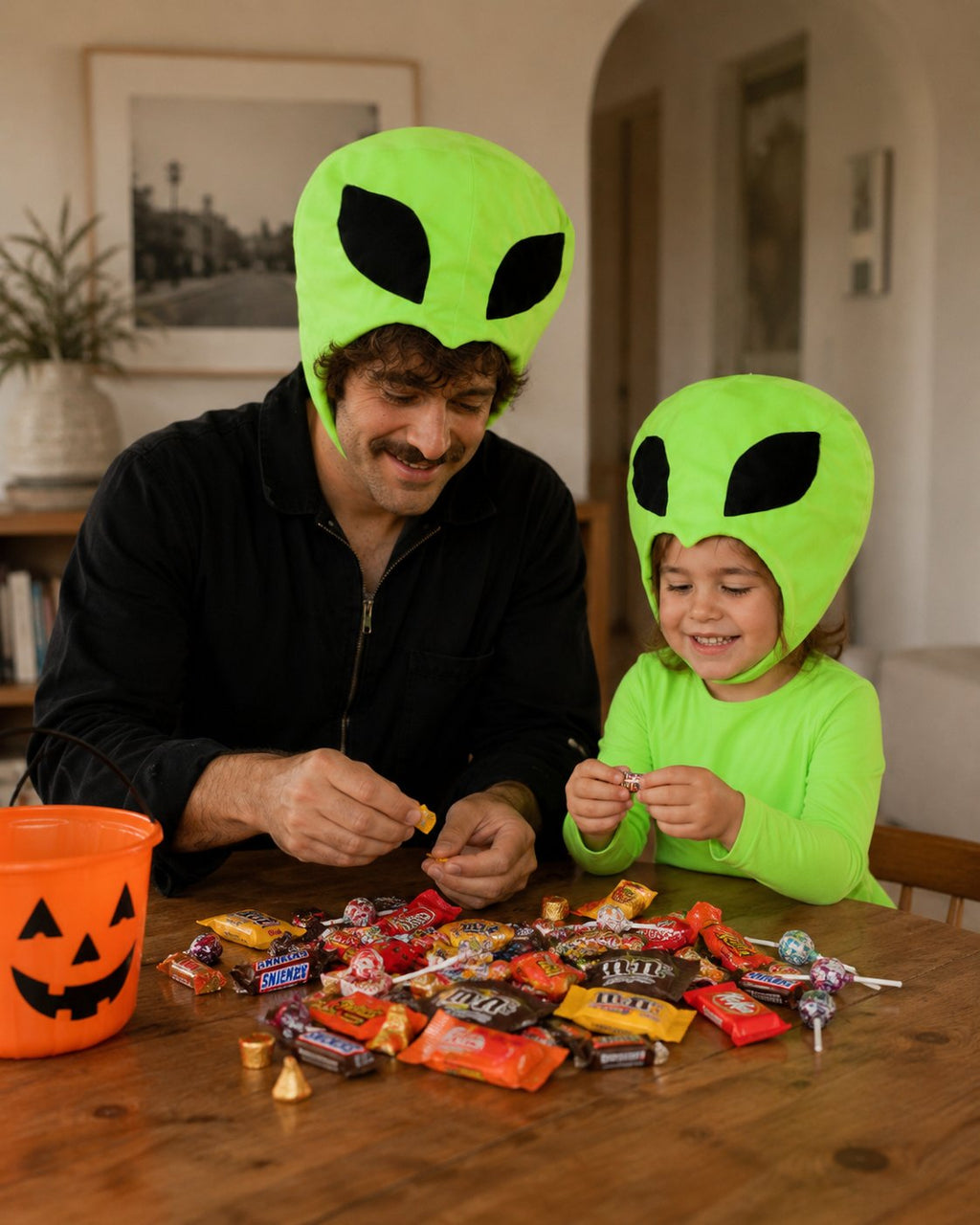 Cosmic Green Alien Halloween Costume by Band of the Wild