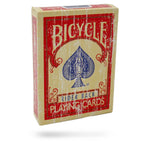 Faded Rider Back Red Bicycle Deck by Magic Makers