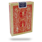 Faded Rider Back Red Bicycle Deck by Magic Makers