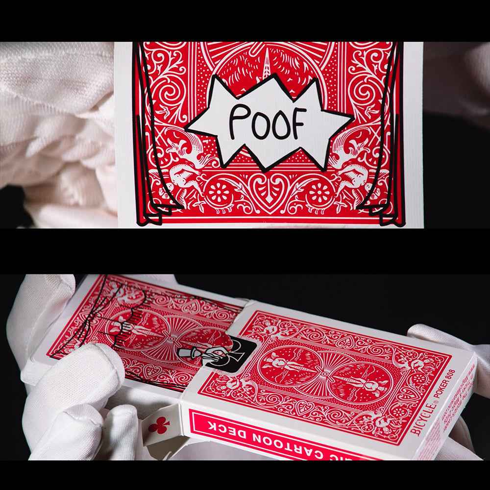 Magic Trick Cartoon Deck - Bicycle Back Limited Edition for Card Enthusiasts - Big Tim's Magic Emporium