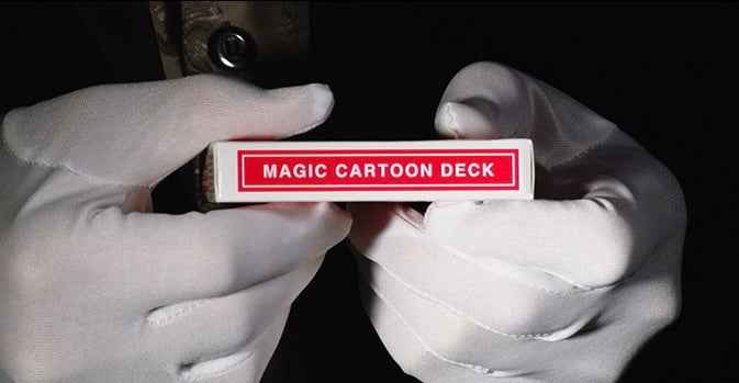 Magic Trick Cartoon Deck - Bicycle Back Limited Edition for Card Enthusiasts - Big Tim's Magic Emporium