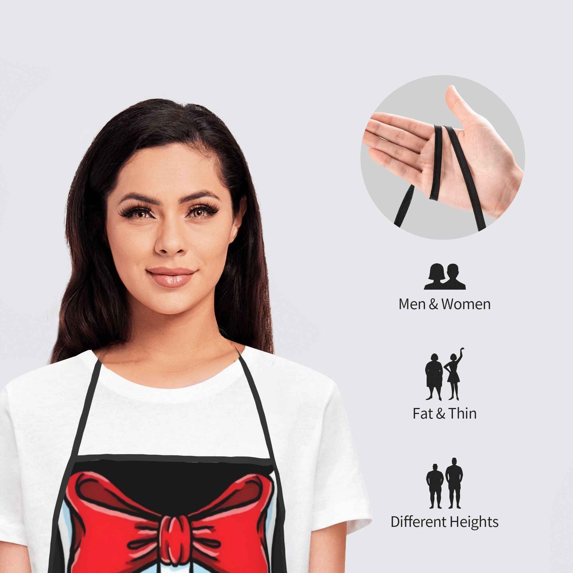 1pc Funny Magician Costume Apron for & - Unisex Chef Apron with -Themed, Suitable for Cooking, Baking, Themed Parties,, Role-Play - Tablier Cuisine for Men and Women