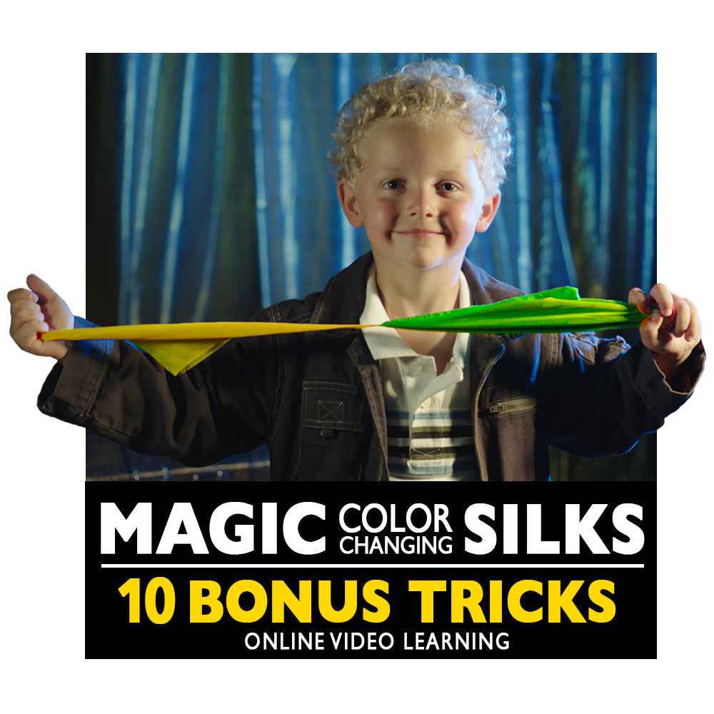 Color Changing Silks - Transform Your Style with Dynamic Colors - Big Tim's Magic Emporium