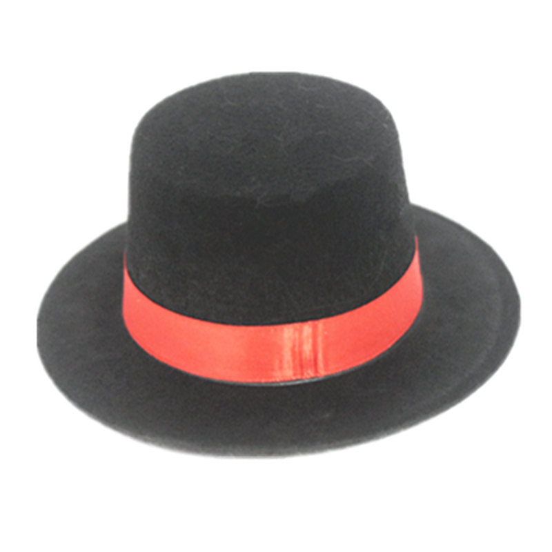 Cat Knitted Gentleman Scarf Collar Magician Hat Small by My Store
