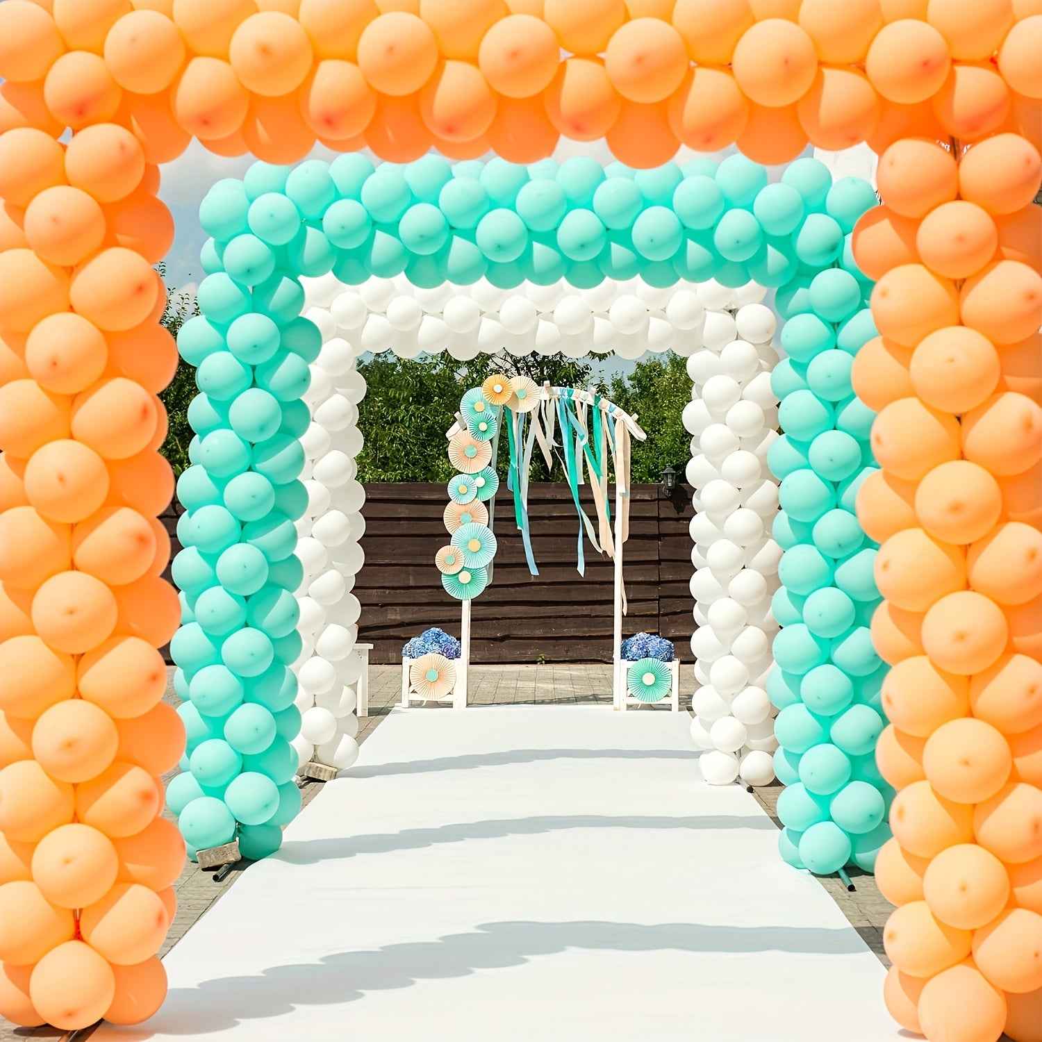 40pcs Balloon Support Clips, 5-In-1 Plum Blossom Flat Clips, Suitable for Holiday Events, Birthday Parties, Wedding Celebrations, Decorative Balloon Model Clips, Balloon Arch Tool