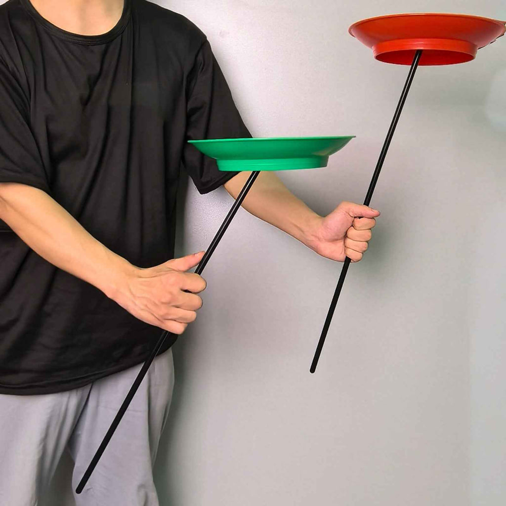Clown Juggling Plate Spinning Plate - Suitable for Magic And Circus Performances, Ages 14 , Party Games And Activities, Halloween Banquet Performance, Birthday/Anniversary/Graduation Gift Choice