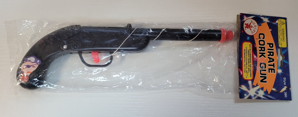 Pirate Cork Gun Prop Plastic Costume Accessory by HalloweenStore.com