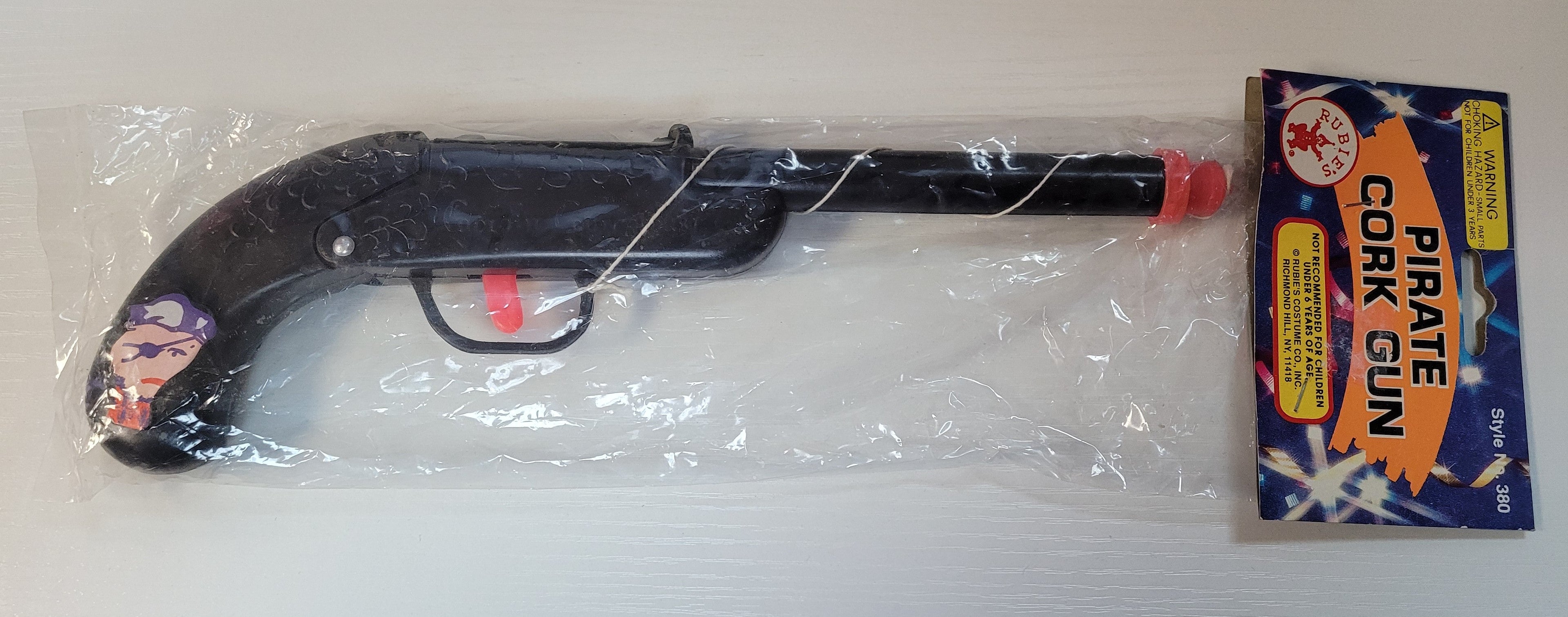 Pirate Cork Gun Prop Plastic Costume Accessory by HalloweenStore.com
