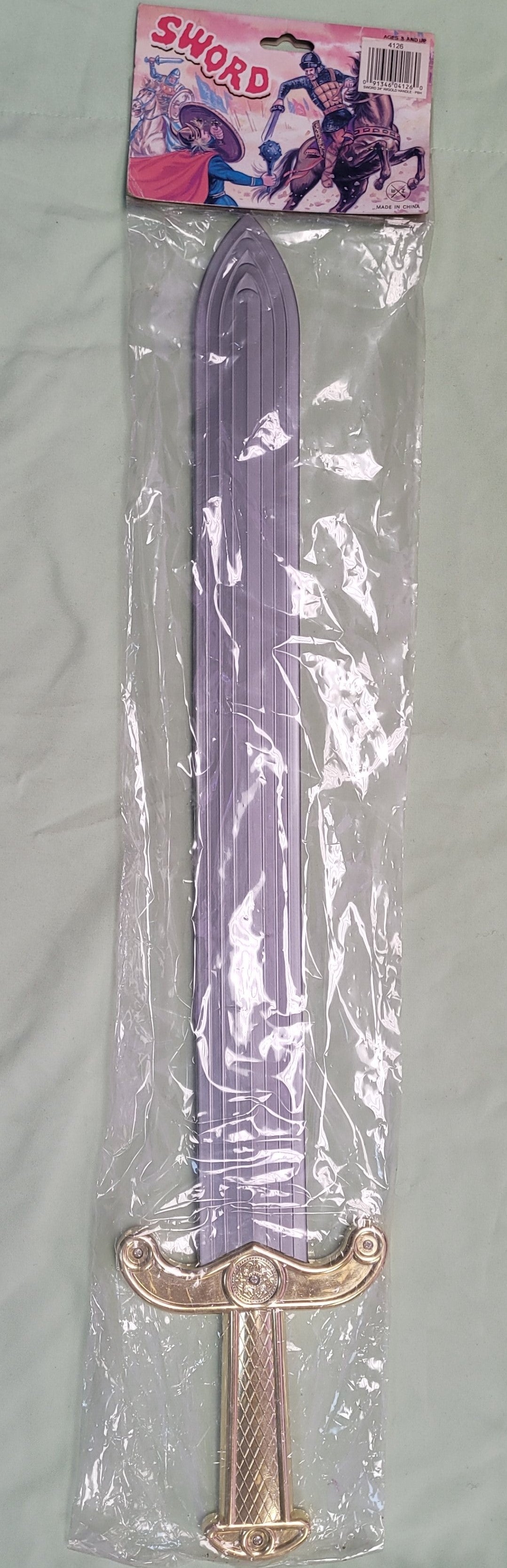 Pretend Roman Sword Plastic Viking Toy Weapon by HalloweenStore.com