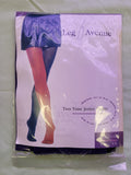 Two Tone Jester Tights Adult Plus Size Leg Avenue by HalloweenStore.com