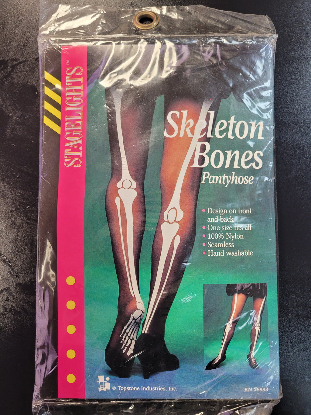 Skeleton Bones Design Seamless Pantyhose Tights Adults by HalloweenStore.com