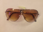 Aviator 80's Sunglasses with Gold Frame by HalloweenStore.com