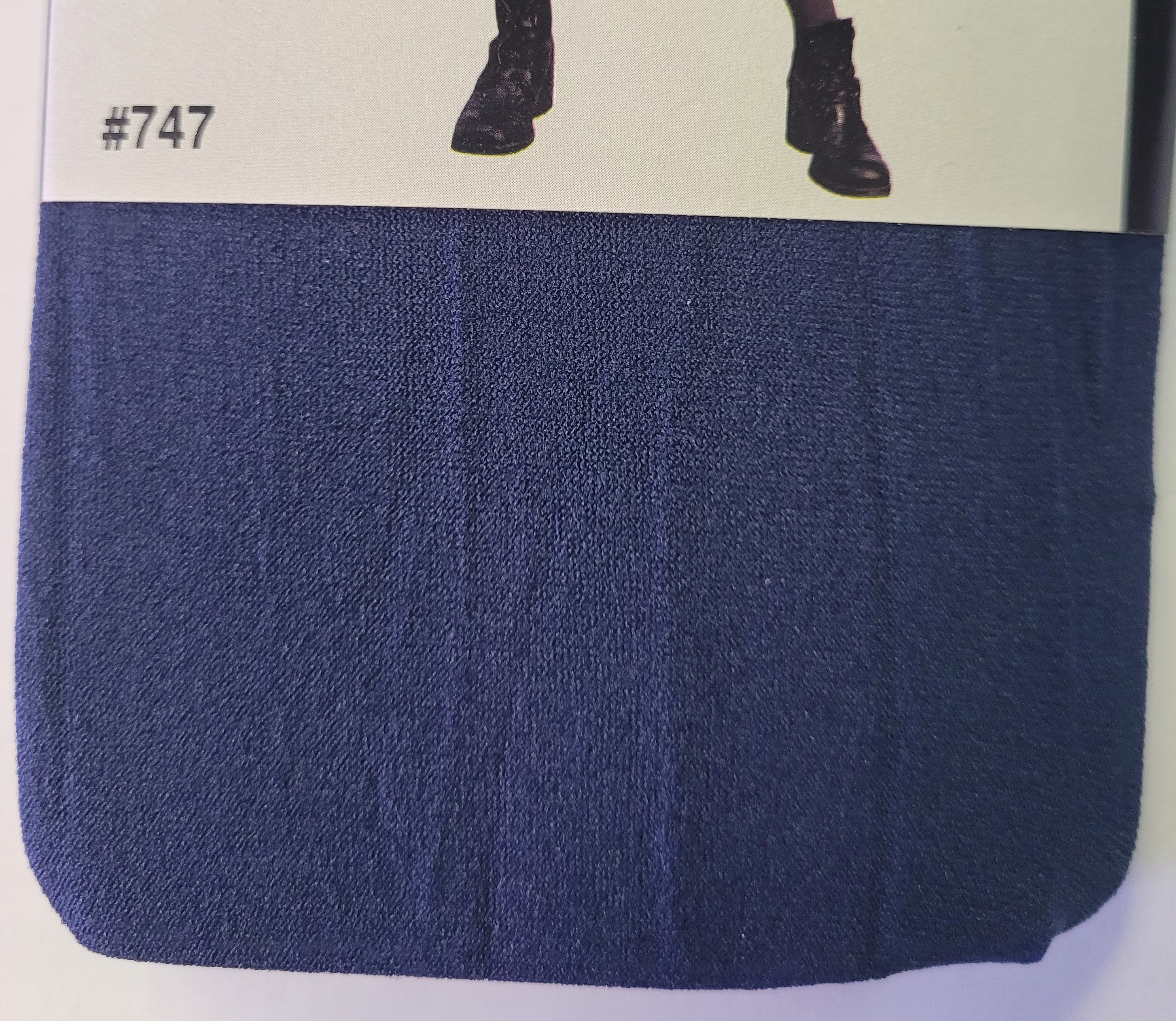 Opaque Navy Blue Tights Women's by HalloweenStore.com