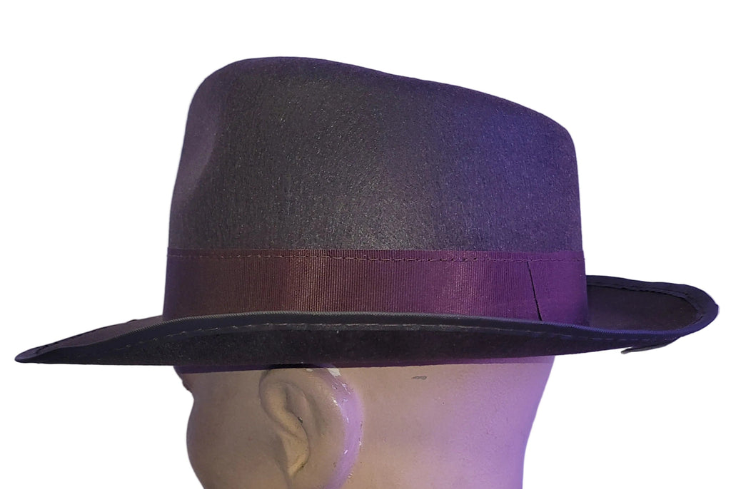 Brown Fedora Hat Indiana Jones Freddy Kruger Adult Medium by HalloweenStore.com