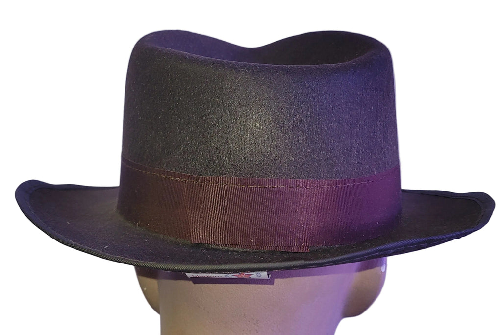 Brown Fedora Hat Indiana Jones Freddy Kruger Adult Medium by HalloweenStore.com