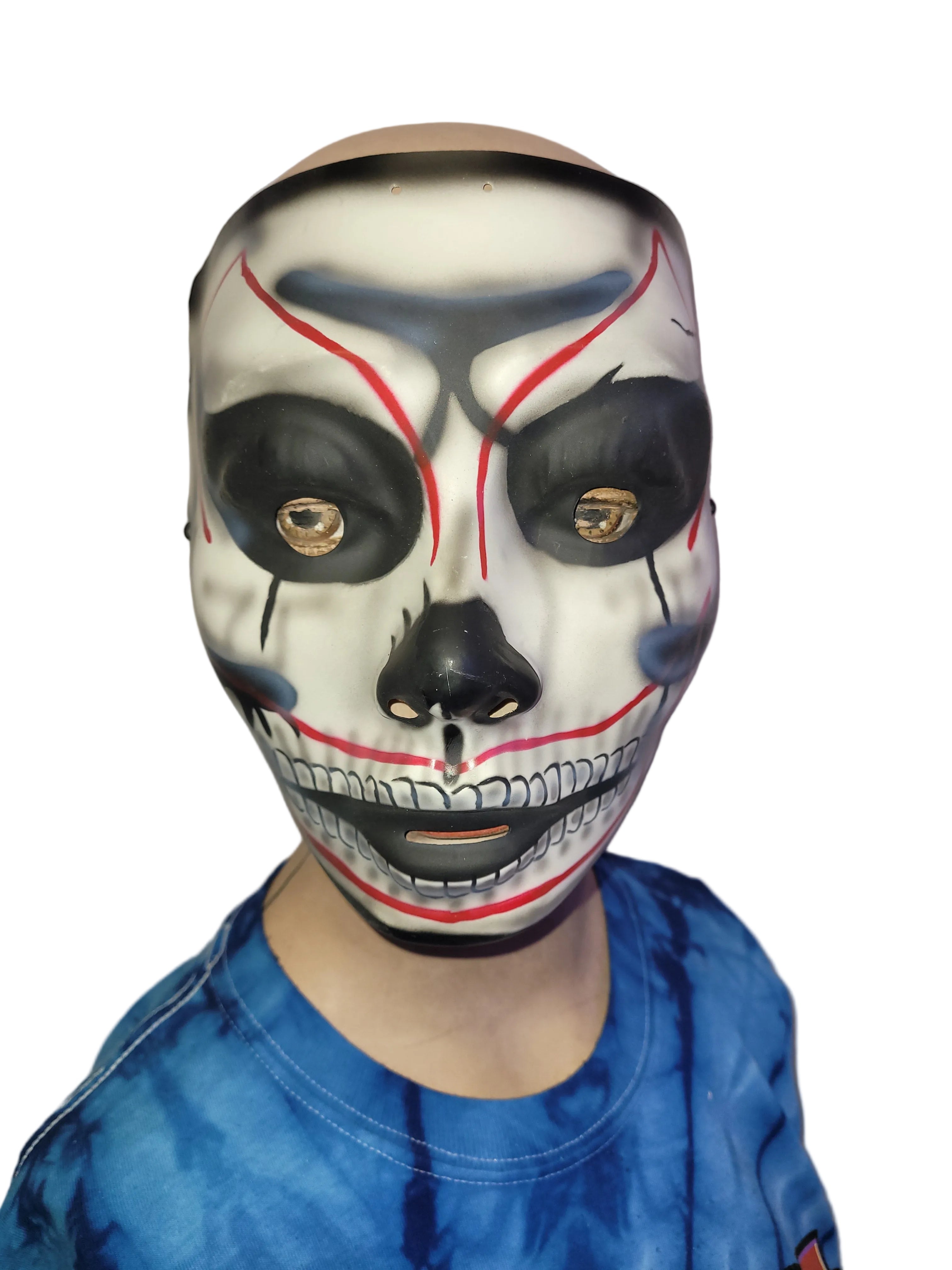 Vintage Fancy Faces Plastic Costume Masks by HalloweenStore.com