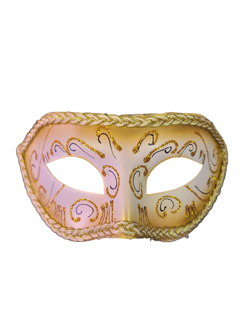 Star Power Fancy Masquerade Half Mask, One Size by HalloweenStore.com