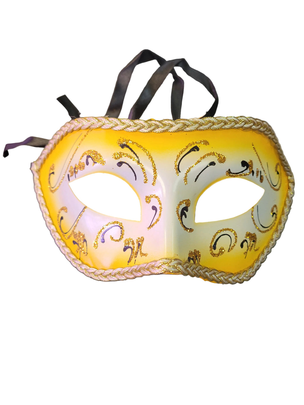 Star Power Fancy Masquerade Half Mask, One Size by HalloweenStore.com