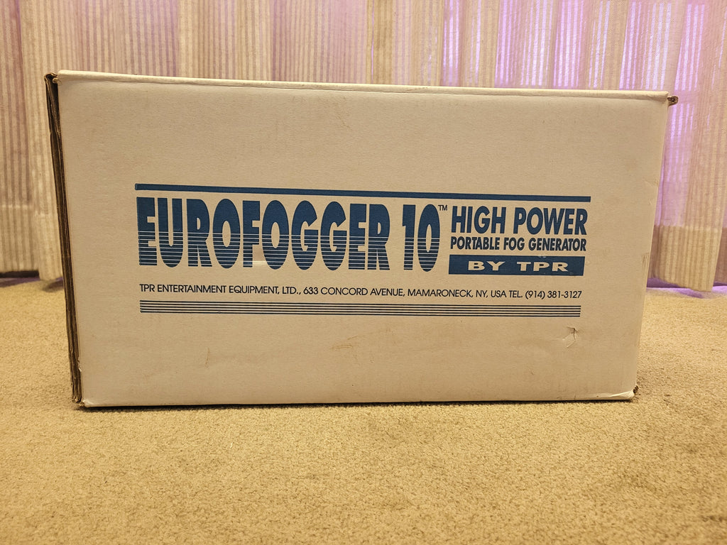 Eurofogger 10 High Power Portable Fog Generator Machine by TPR 120V by HalloweenStore.com