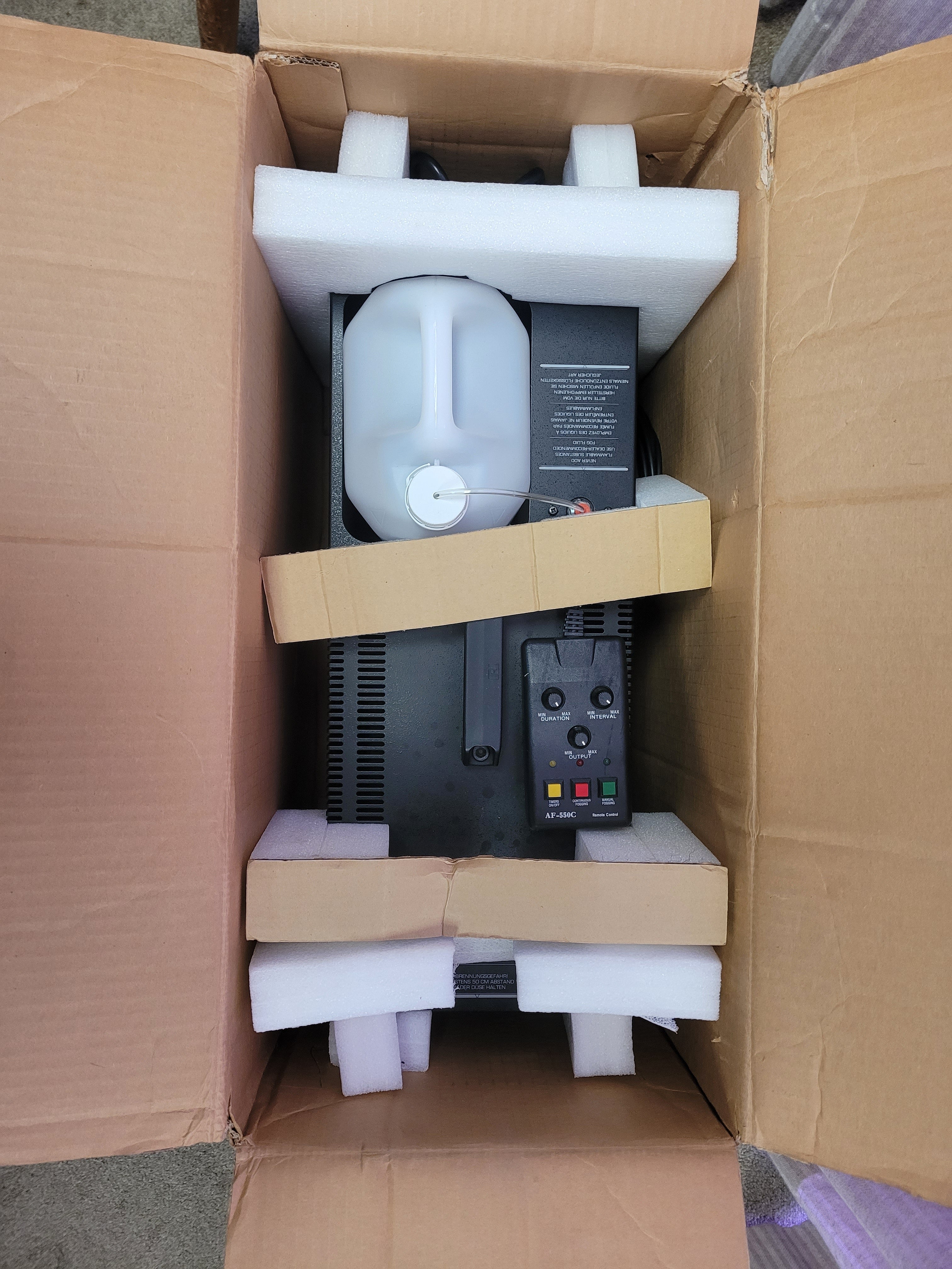 Eurofogger 50 High Power Portable Fog Generator Machine by TPR 120V by HalloweenStore.com