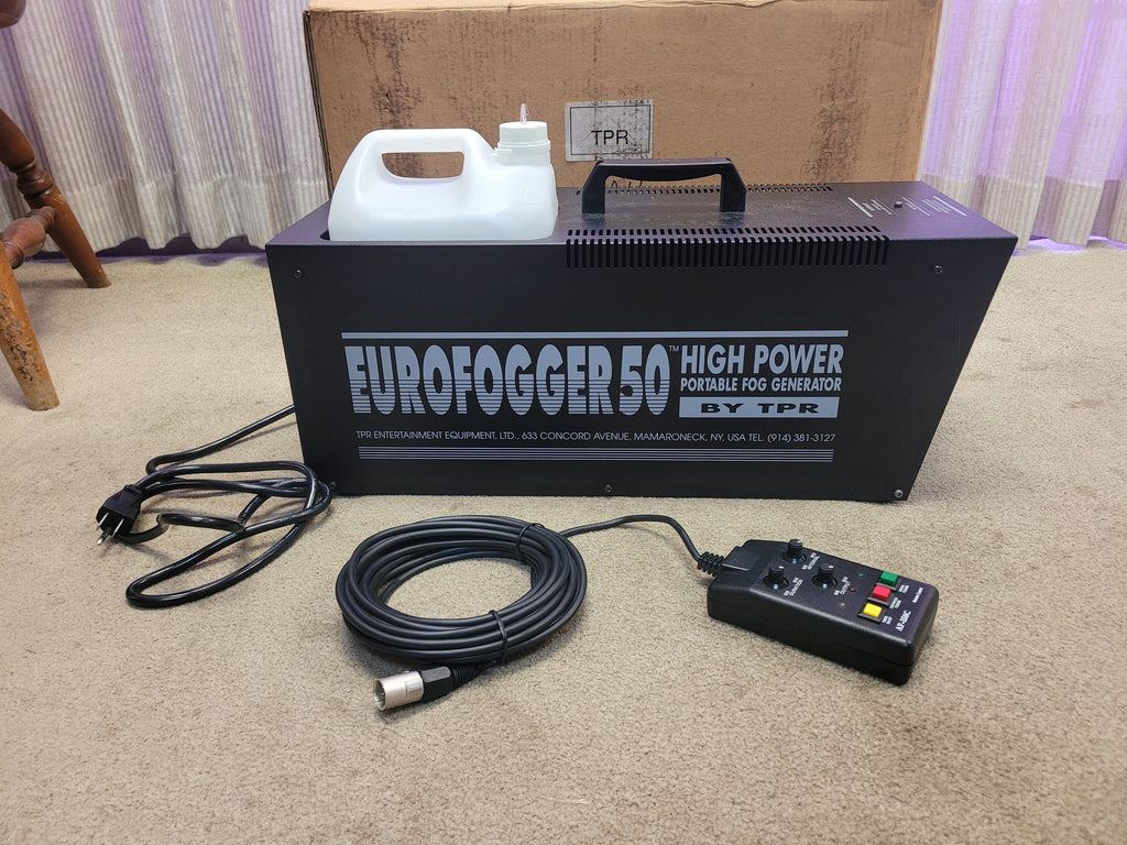 Eurofogger 50 High Power Portable Fog Generator Machine by TPR 120V by HalloweenStore.com