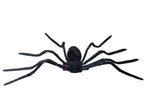 50" Posable Black Glitter Spider Halloween Prop by HalloweenStore.com