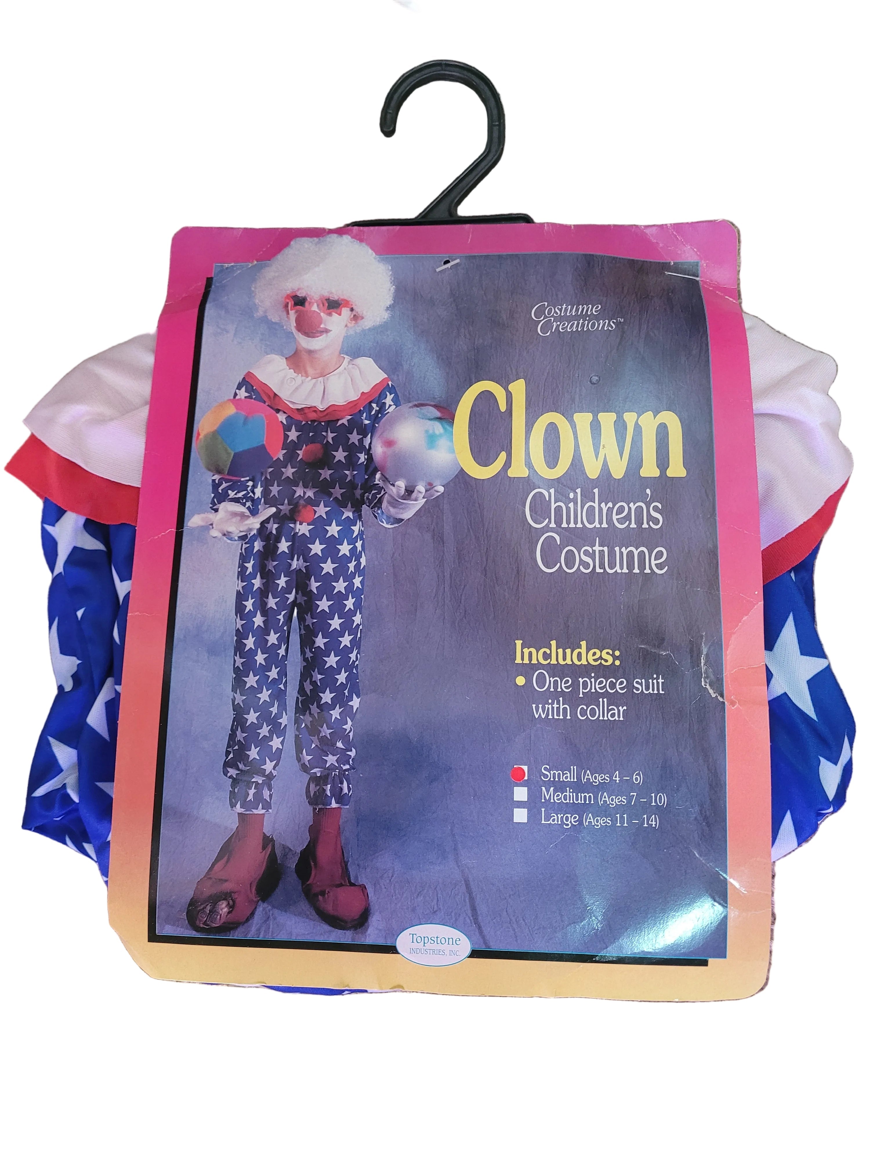 Star Clown Child Costume by HalloweenStore.com