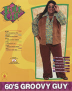 60's Groovy Guy Men's Plus Size Costume by HalloweenStore.com