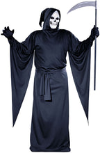 Grim Reaper Black Robe Plus Size Adult Costume XXL by HalloweenStore.com