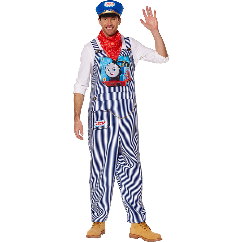 Mens Thomas & Friends Conductor Adult Costume by HalloweenStore.com