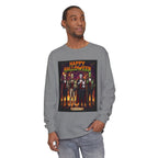 Halloween Monsters Long Sleeve T-Shirt — "Happy Halloween" Graphic by Printify