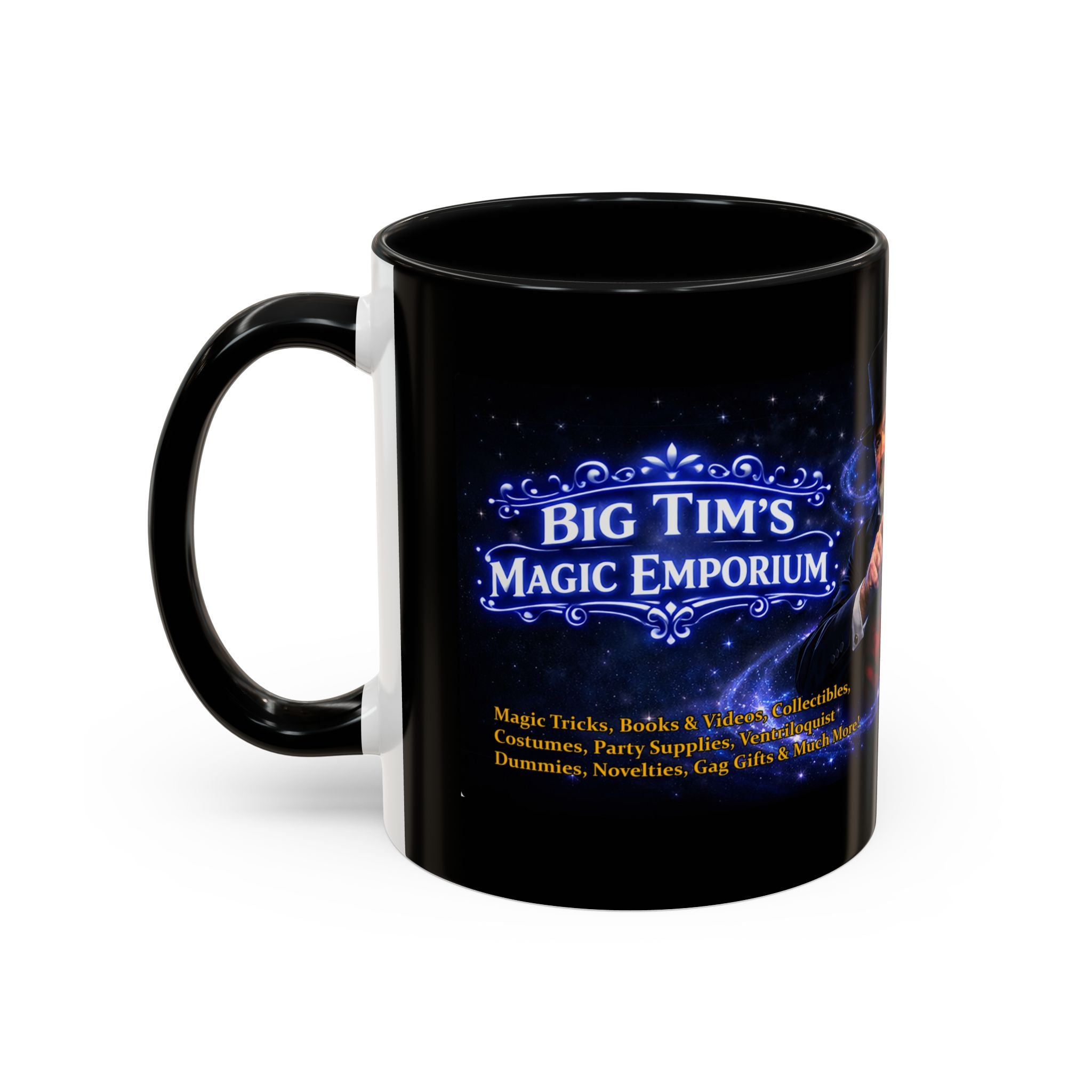Magic QR Coffee Mug — 'Scan Me!' Mystical Barista Tea & Coffee Cup