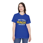 "Big Tim's Magic Emporium" - Retro Logo Tee T-Shirt by Printify
