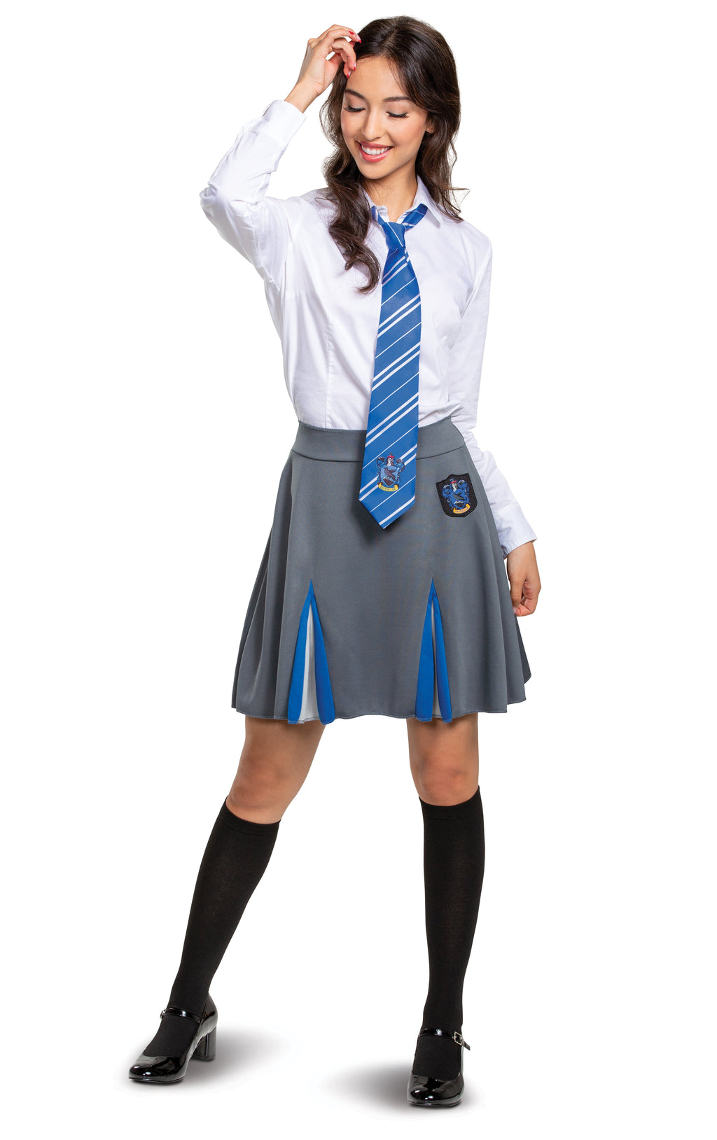 Harry Potter Ravenclaw Skirt Adult Halloween Costume Large 12-14 by HalloweenStore.com