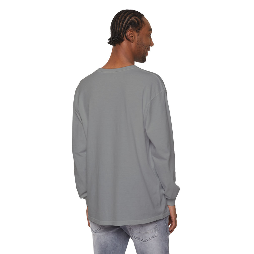 Halloween Magic Long Sleeve Tee — "No Bodies Required" Ghosts Design by Printify