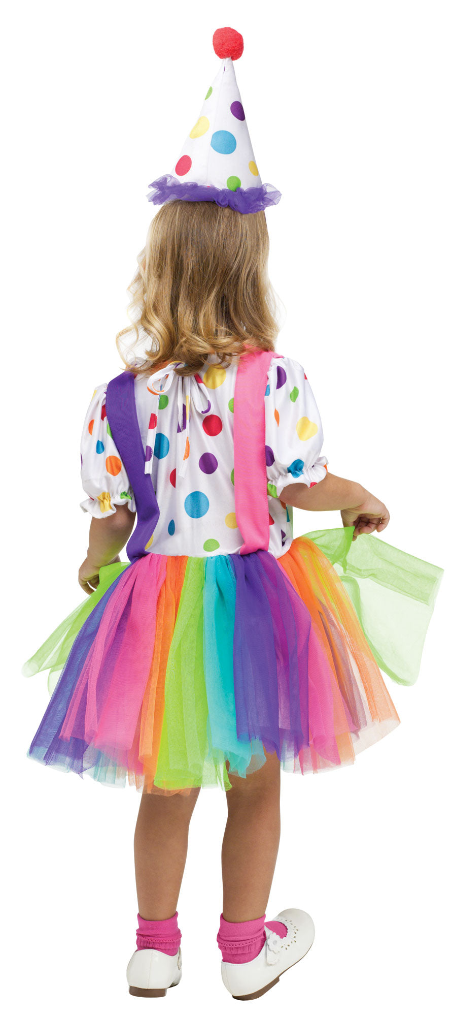 Fun World Girl's Big Top Fun Clown Child Costume by HalloweenStore.com
