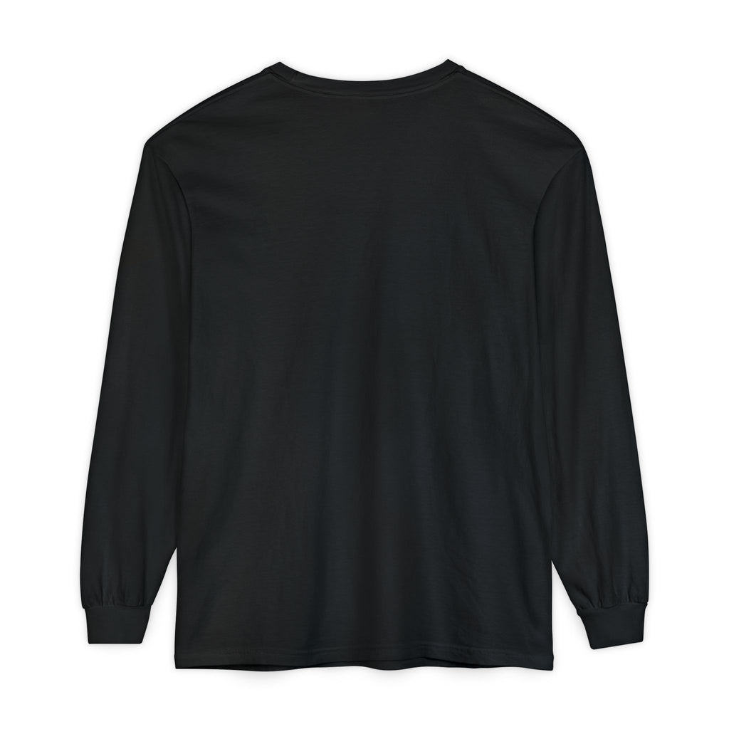 Halloween Magic Long Sleeve Tee — "No Bodies Required" Ghosts Design by Printify