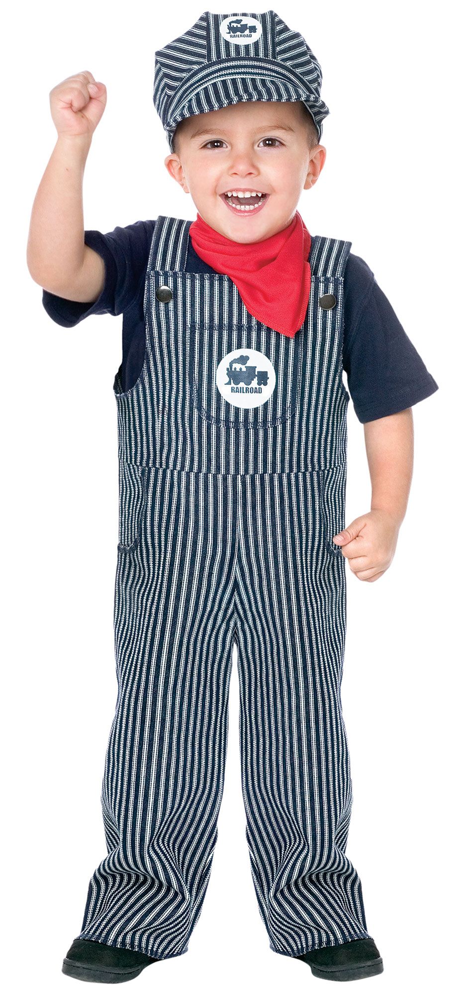 Train Engineer Train Driver Toddler Costume by HalloweenStore.com