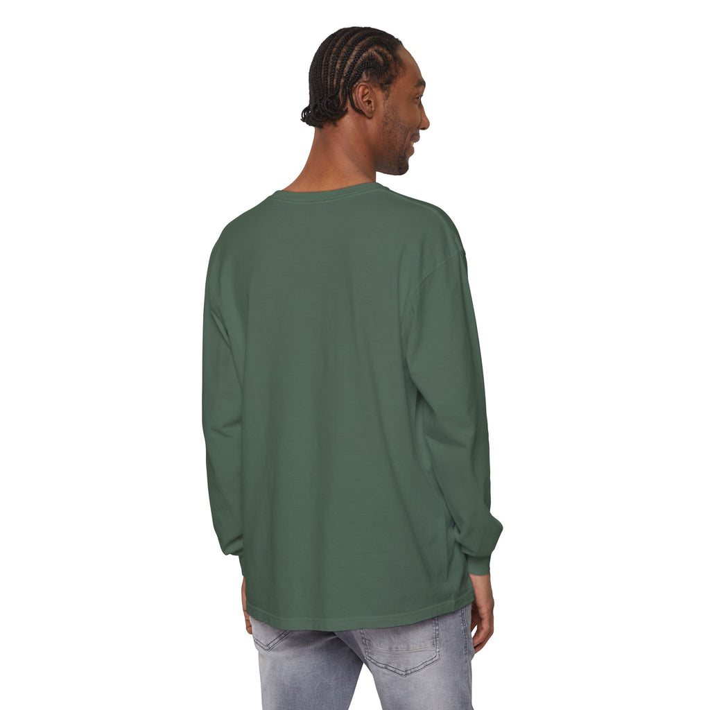Halloween Magic Long Sleeve Tee — "No Bodies Required" Ghosts Design by Printify