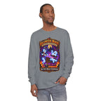 Halloween Magic Long Sleeve Tee — "No Bodies Required" Ghosts Design by Printify