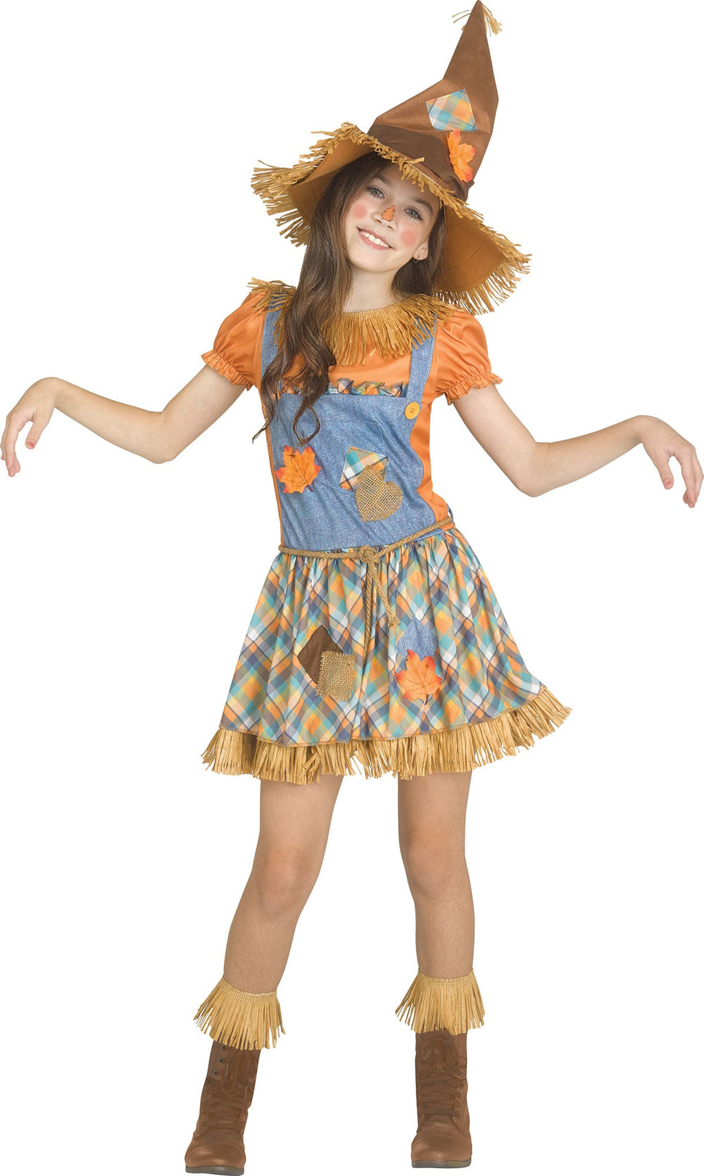 Cornfield Cutie Farm Girl Child Costume by HalloweenStore.com