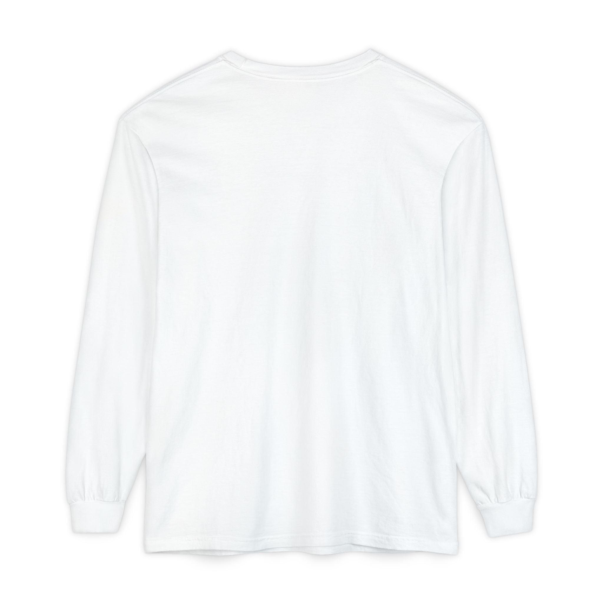 Halloween Magic Long Sleeve Tee — "No Bodies Required" Ghosts Design by Printify
