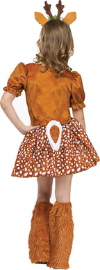 Girls Oh Deer Child Costume Cute Animal by HalloweenStore.com