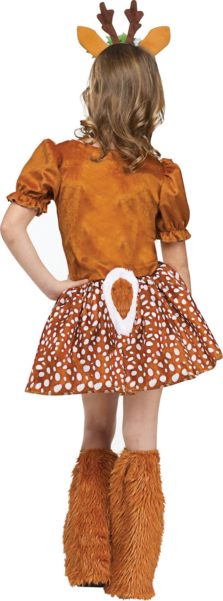 Girls Oh Deer Child Costume Cute Animal by HalloweenStore.com