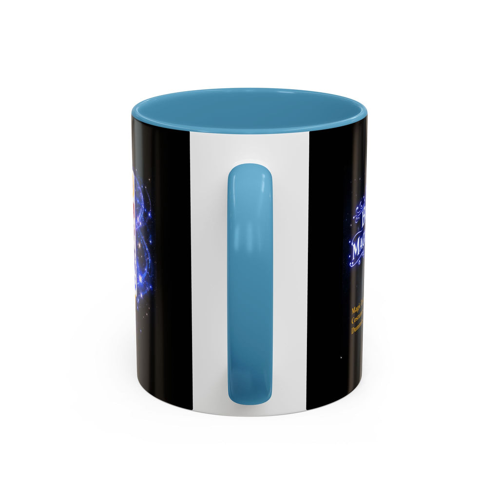 Magic QR Coffee Mug — 'Scan Me!' Mystical Barista Tea & Coffee Cup